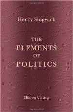 The Elements of Politics