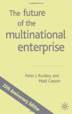 The Future of the Multinational Enterprise