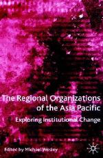 The Regional Organizations of the Asia Pacific