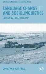 Language Change and Sociolinguistics