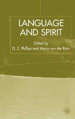 Language and Spirit