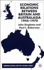 Economic Relations Between Britain and Australasia