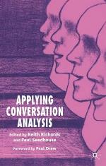 Applying Conversation Analysis