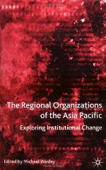 The Regional Organizations of the Asia Pacific