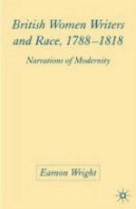 British Women Writers and Race, 1788-1818