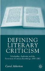 Defining Literary Criticism