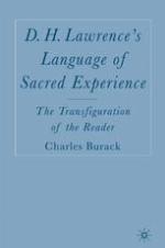 D.H. Lawrence's language of sacred experience : the transfiguration of the reader