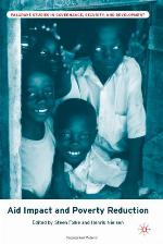 Aid Impact and Poverty Reduction