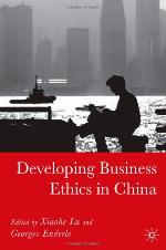 Developing business ethics in China