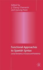 Functional Approaches to Spanish Syntax