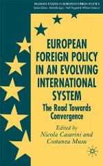 European Foreign Policy in an Evolving International System