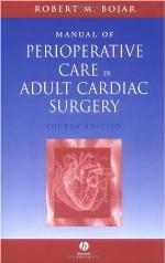 Manual of Perioperative Care in Adult Cardiac Surgery