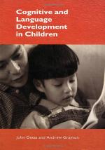 Cognitive and Language Development in Children