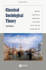Classical Sociological Theory