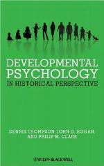 Developmental Psychology in Historical Perspective