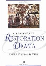 A Companion to Restoration Drama