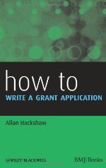 How to Write a Grant Application