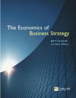 The economics of business strategy
