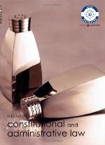 Constitutional and Administrative Law