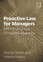 Proactive Law for Managers