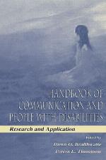 Handbook of communication and people with disabilities : research and application
