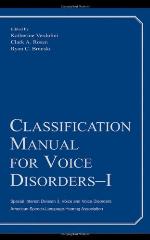 Classification Manual for Voice Disorders-I