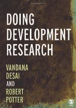 Doing Development Research