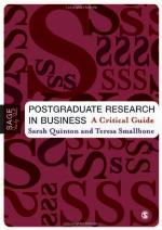 Postgraduate Research in Business