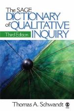 The Sage Dictionary of Qualitative Inquiry
