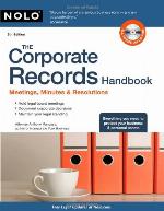 The Corporate Records Handbook