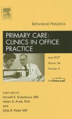 Behavioral Pediatrics, an Issue of Primary Care Clinics in Office Practice, 34
