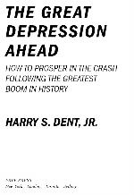 The Great Depression Ahead