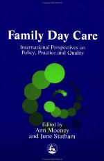 Family day care : international perspectives on policy, practice and quality