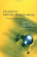 Students' mental health needs : problems and responses