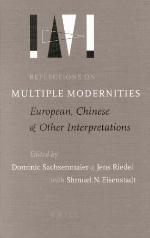 Reflections on multiple modernities : European, Chinese, and other interpretations