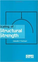 The scaling of structural strength