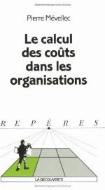Le calcul des coûts dans les organisations