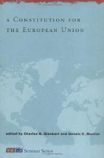 A constitution for the European Union