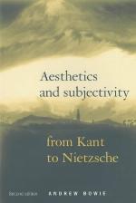 Aesthetics and subjectivity : from Kant to Nietzsche