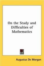On the Study and Difficulties of Mathematics