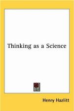 Thinking as a Science
