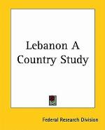 Lebanon a Country Study