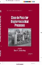 Clean-in-place for biopharmaceutical processes