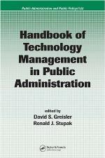 Handbook of technology management in public administration
