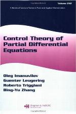 Control Theory of Partial Differential Equations.