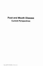 Foot and Mouth Disease : Current Perspectives.