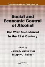 Social and Economic Control of Alcohol