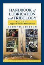 Handbook of lubrication and tribology