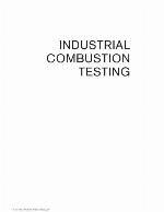 Industrial Combustion Testing