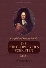 Die philosophischen Schriften